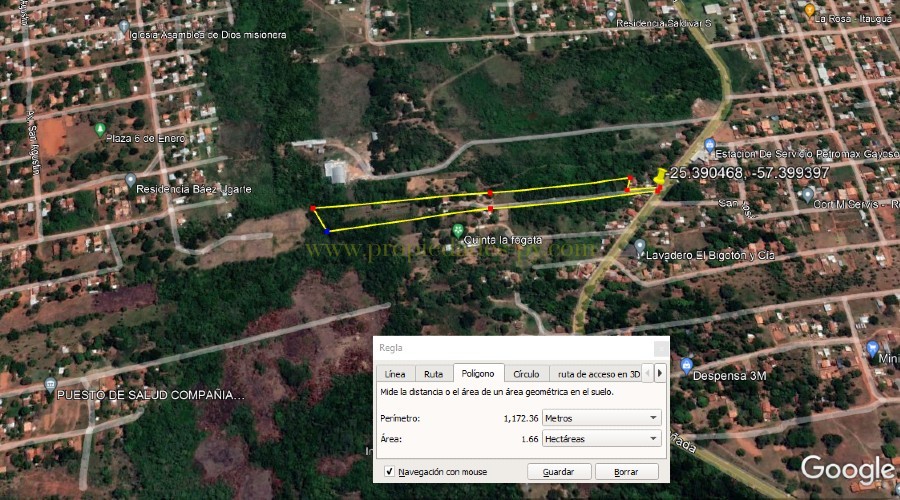 foto_16.654 m2 sobre asfalto en Itauguá lindante con arroyo