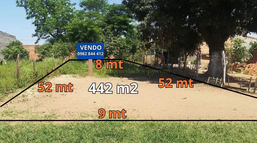 foto_ Terreno de 442 m2 en Mariano Roque Alonso a minutos del Aeropuerto.