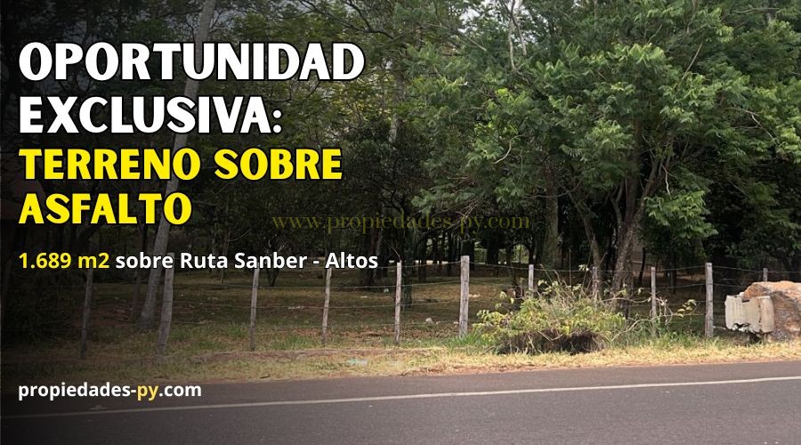 foto_¡OPORTUNIDAD PREMIUM SOBRE ASFALTO EN SAN BERNARDINO - ALTOS! 